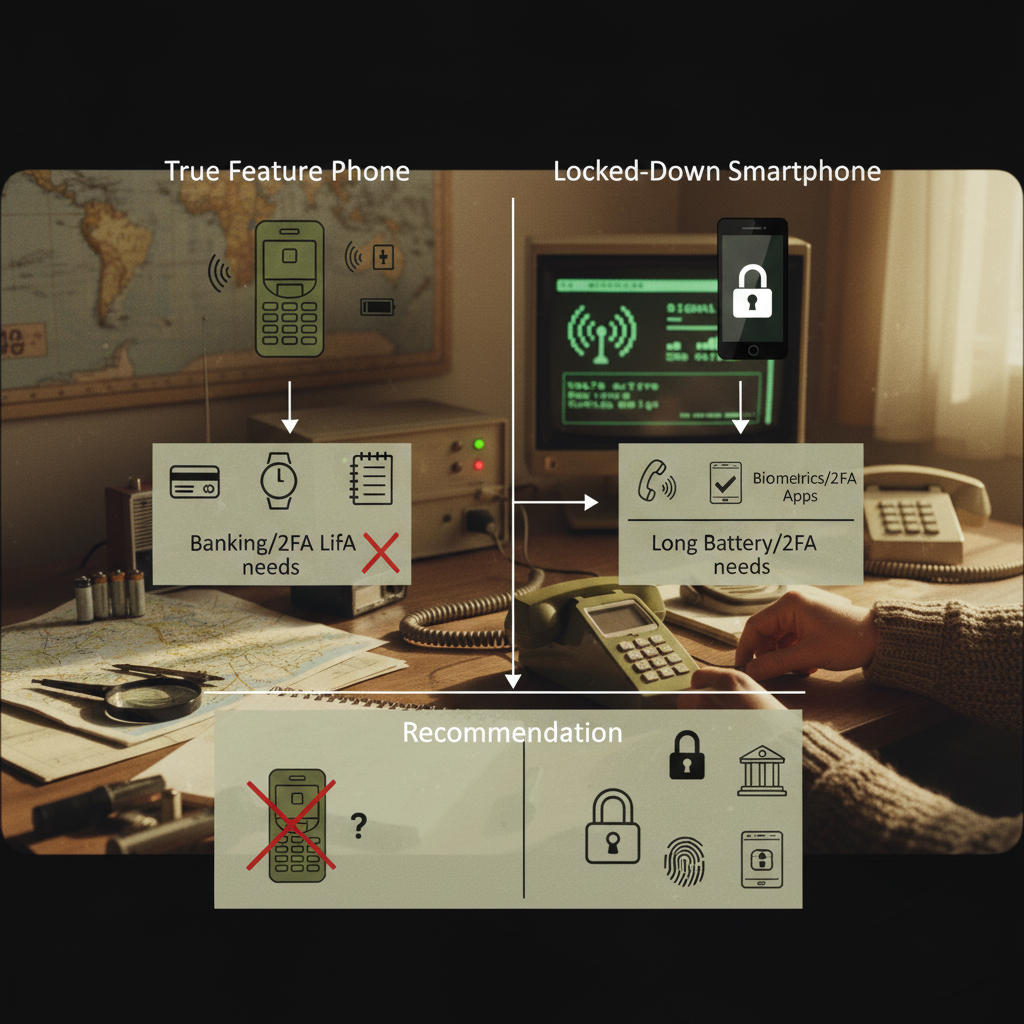 Dumb Phone vs Dumbed-Down Smartphone: Which Actually Works Better in 2026 – illustration